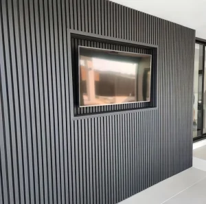 3D WPC Wall Panels Waterproof Outdoor Wall Cladding for Commerce and Entertainment Use