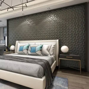 3D Wall Panel Light Weight Fast Install 3D Texture Interior Leather Wall Panels Available in Stock