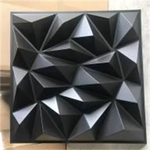 3D Wall Panel Waterproof Decoration Wall Paper Sticker Fireproof Whatproof TV White 3D Printed PVC Wall Board