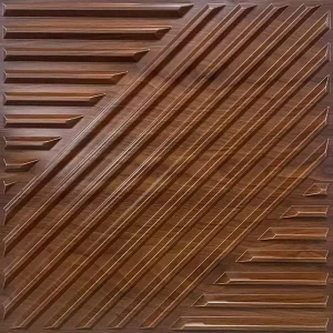 3D Wall Panel for Modern Restaurant Design Solid Wood Texture Background