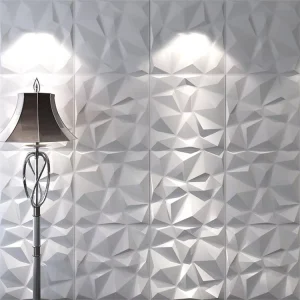 3D Wall Panels Decorative Thermoforming Plastic PVC Tile Wallpaper for Home Decoration