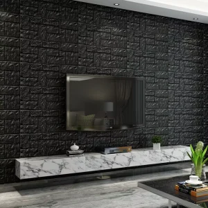 3D Wall Panels Peel and Stick 3D Brick Wallpaper Peel and Stick Faux Stone Wall Panel Foam Brick Tile Stone Brick Wall Sticker