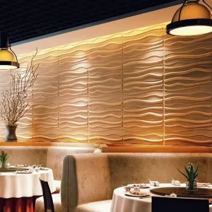 3D Wall Panels for Modern Offices and Residential Interiors
