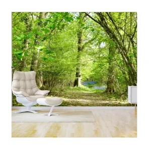 3D Wall Paper Home Decoration Self Adhesive Wallpaper for Custom Print