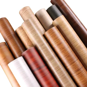 3D Wall Papers Home Decor Wallpaper Self Adhesive Wall Paper Waterproof Matt Wood Grain Pvc Decorative Design Film
