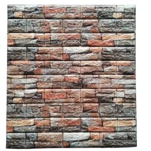 3D Wallpaper Brick Panels PE Foam Wall Sticker Artificial Brick for Wall
