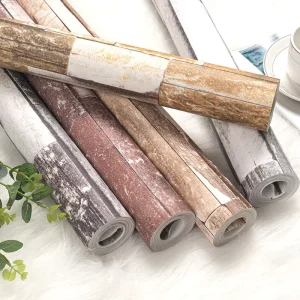 3D Wallpaper Removable for Home Decor Bricks Damask Solid Non Woven Wall Paper Sticker Self Adhesive