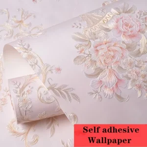 3D Wallpaper Self Adhesive Three Dimensional Non Woven Fabric Household Adhesive Bedroom Wall Decoration Living Room Background