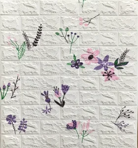 3D Wallpaper Wall Coating 3D Home Decor European Style for China