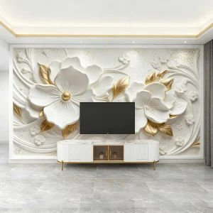 3D Wallpaper Wall Sticker for Home Decoration for Living Room TV Background Wall and Kitchen Bathroom Application