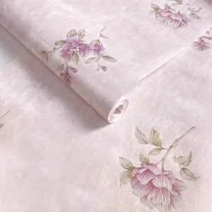 3D Wallpaper for Home Decoration Bedroom Living Room Flowers Non woven Background Wall Wallpaper Roll