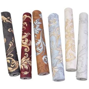 3D Wallpapers Wall Coating Rolls Wall Paper Vinyl Wallpapers Designs Decorative PVC Graphic Design Modern Floral Options T T