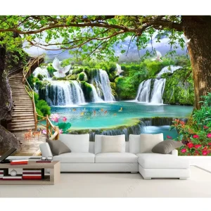 3D Wallpapers for Home hotel bar Interior Decoration