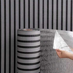 3D Waterproof Long Durability PVC Wood Grain Texture Wallpaper Wall Decoration Self Adhesive Vinyl Film Living Room