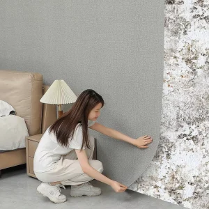 3D Waterproof XPE Foam Rolls Wallpaper 50cm*280cm Vinyl Wallpaper Adhesive Foam Coating Self adhesive Wood Grain Waterproof