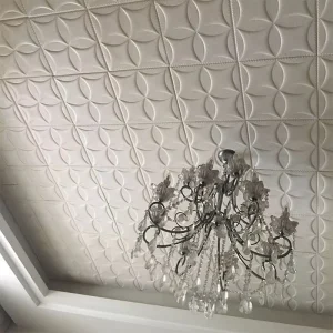 3D XPE Foam Self Adhesive Wall Stickers for Roof Ceiling Waterproof Peel and Stick Wall Panels for Bedroom Living Room Walls
