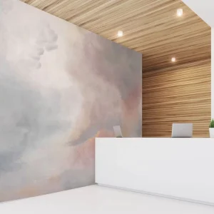 定制梦幻印花纸画壁画壁纸 抽象引文功能装饰 室内3d壁纸