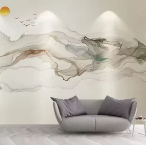 时尚壁纸家居装饰3d泡沫壁画壁纸