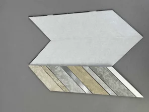3d Adhesive Fabric Luxury High Quality Paper Wall Art Gold Geometric Pattern Peel and Stick Wall Paper