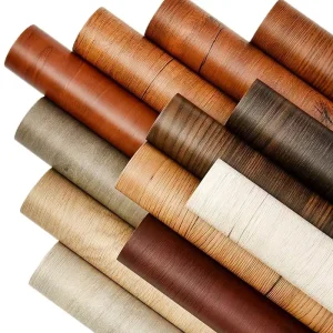 3m 10m 20m Wallpaper Self Adhesive PVC Sticker Water Proof Wood Design Sticker Wall Stickers Ready Stock