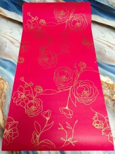 45cm*10m Modern Floral Peel and Stick Waterproof Wallpaper Stickers for Hotel Apartment Bedroom Living Room Use