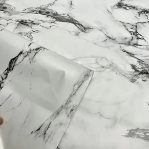 45cm Peel and Stick Wallpaper Kitchen Backsplash Marble Sticker