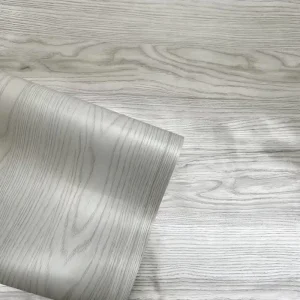 45cm Removable Heat Resistant Waterproof Peel and Stick Wipe Clean Wood Wallpaper