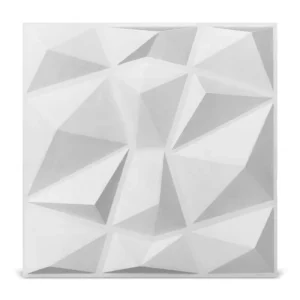 50*50cm Waterproof 3D Wallpaper Cladding Interior Wall Boards Sheet Moisture Proof 3D PVC Wall Panel