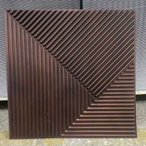 500x500mm 3D PVC Wall Panels Wallpapers for Walls Interior Decor Interior Design for Home Bedroom Decoration