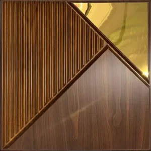 50cm*50cm PVC 3D Wall Panel Easy Installation Waterproof and Fireproof 3D Wall Board for Interior Wall Decor Ceiling Decoration