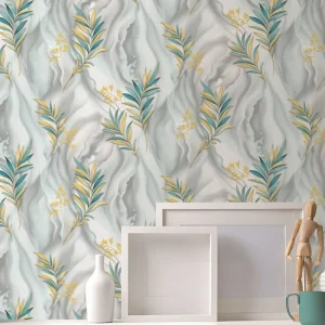 53 cm Width PVC Embossed Wallpaper European and Modern Patterns for Home and Commercial Whole Wall Decoration