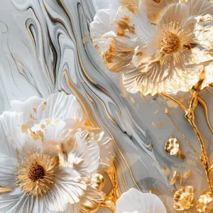 5D High Gloss Wall Sticker Self-Adhesive Mirror Effect Wallpaper Waterproof 3D Foam Wall Panel for Kitchen and Bathroom Decor