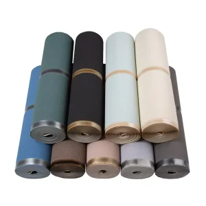 5D Luxury Suede Fabric Gold Foil Geometric Stripes Wallpaper Rolls Non woven Interior Decor Mural Wallcoverings TV Background
