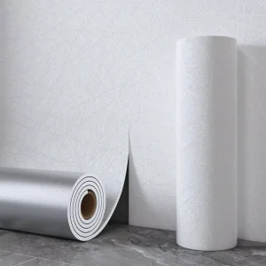 60cm Concrete Look Textured Wallpaper Roll Peel and Stick Waterproof Easy Install for Rental Apartment