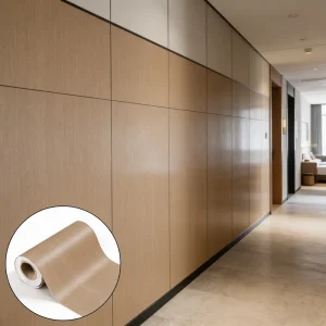 60cm Decorative Wood Grain Self Adhesive Wallpaper for Commercial Interiors
