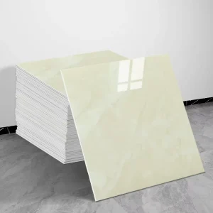 60x60cm Shiny Surface Waterproof and Moisture-proof Marble Pattern Wall Sticker Roll Luxury Self-Adhesive Wallpaper