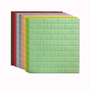 77*70cm XPE Foam 3D Wallpaper Brick Design Wall Sticker Coating for Home Kids