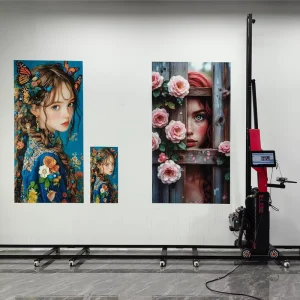 7d Wall Painting Fully Automatic Mural Cultural Wall UV Printer Large Inkjet Printer