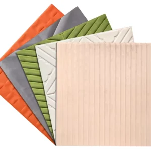7mm 10mm Self Adhesive 3D Velvet Foam Wall Panel Water Proof Wallpaper Peel and Stick Easy InstalHotel Wall Decoration
