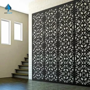 ACEPLATE 1-3mm Thickness Decorative Panels Interior Wall Carved Panel For House Screen Graphic Design