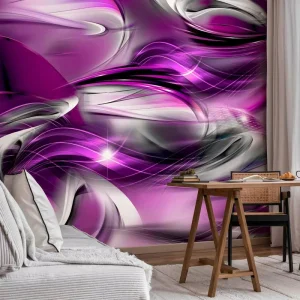 Abstract Golden Stripe Wallpaper Be Used for Decoration on Bedroom, Office, Living Room and Home Walls