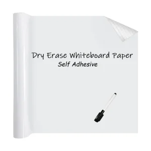 Adhesive Dry Erase Board Sticker Fridge White Board Sheet Reusable Large Refrigerator Whiteboard Planner for Home Kitchen Office