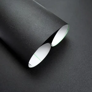 Aluminum Based Solid Wood Marble Wallpaper Peel Stick Waterproof Moisture-Proof Fireproof Self-Adhesive Wallpaper Modern Bedroom
