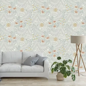 American Retro Wallpaper Country Flower Bedroom TV Background Wall Murals