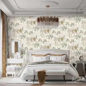 American Rustic 3D Floral Wallpaper European House Decoration Interior Design for Luxury Living Rooms and Bedrooms