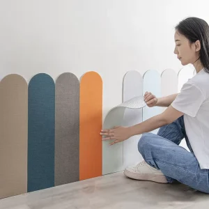 Anti Collision 3D Wall Stickers Thickened Self Adhesive Children’s Bed Bumper Kindergarten Anti Bump Peel & Stick Wallpapers