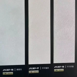 Anti Mold Antibacterial Glossy Self adhesive Fabric Wallpaper Roll for Humid Areas