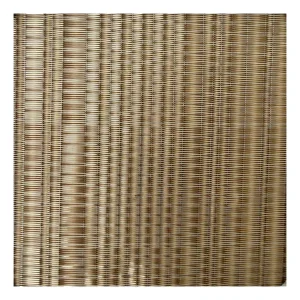 Architectural Woven Wire Mesh Fabric Wallpaper for Hotel Wall Covering for Apartment & Villa