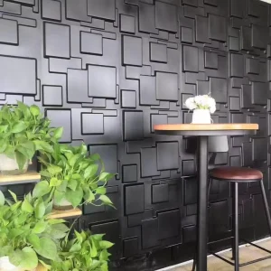 Art Decorative 3D PVC Wall Sticker 3D PVC Wallpaper 3D Wall Panels