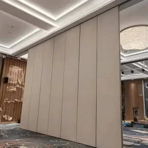 Automatic Room Divider Moving Sliding Walls Partition Doors for Hotel Ballroom Operable Wall Hanging Track Designs Movable Wall
